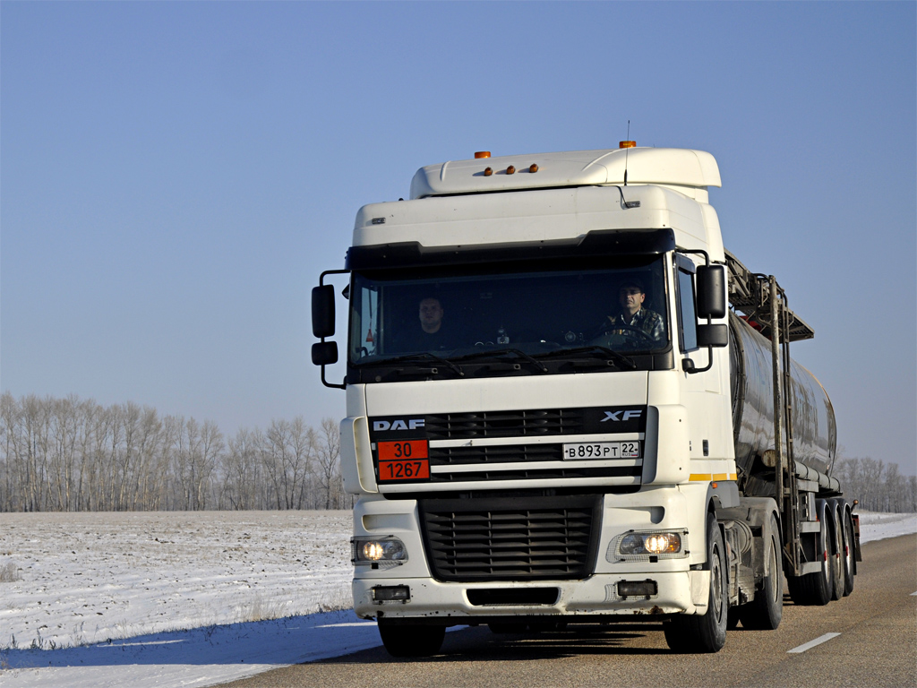 Алтайский край, № В 893 РТ 22 — DAF XF95 FT