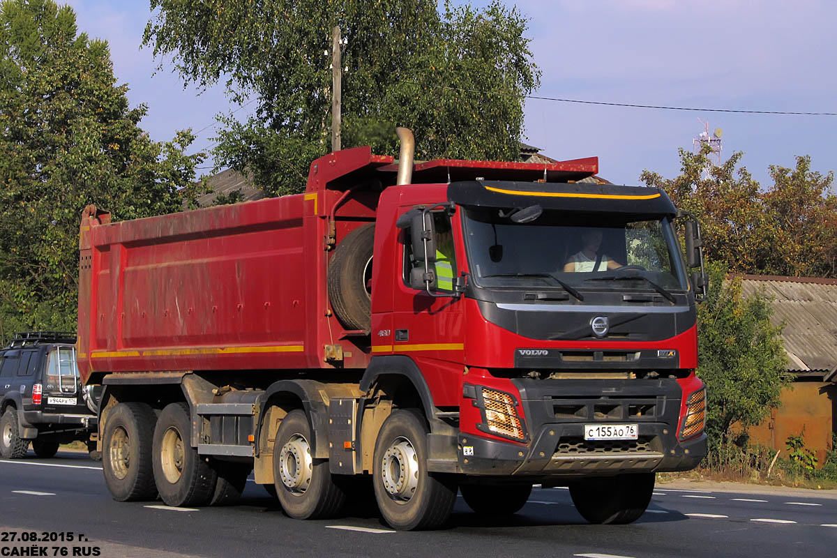 Ярославская область, № С 155 АО 76 — Volvo ('2013) FMX.460 [X9P]