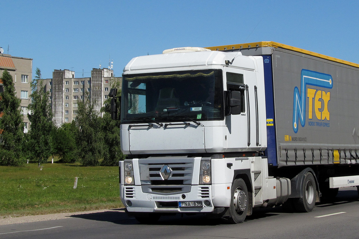 Литва, № FNA 830 — Renault Magnum E-Tech ('2001)