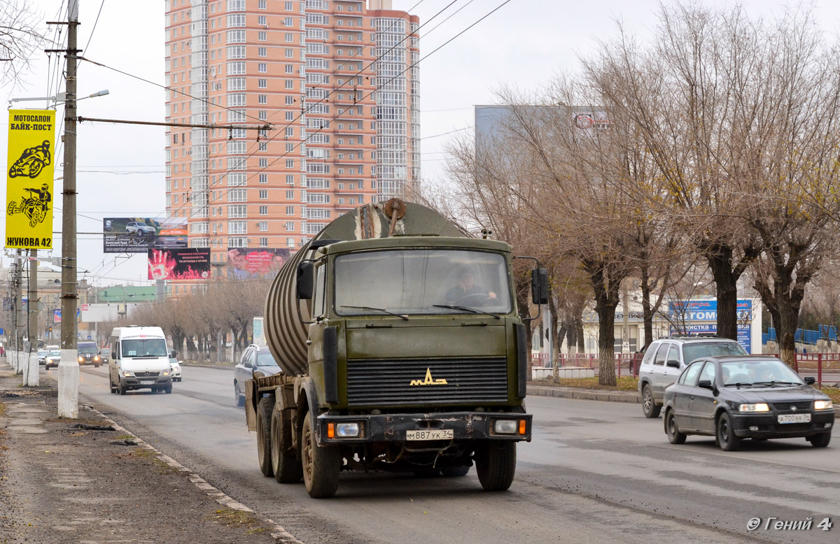 Волгоградская область, № М 887 УК 34 — МАЗ-64227