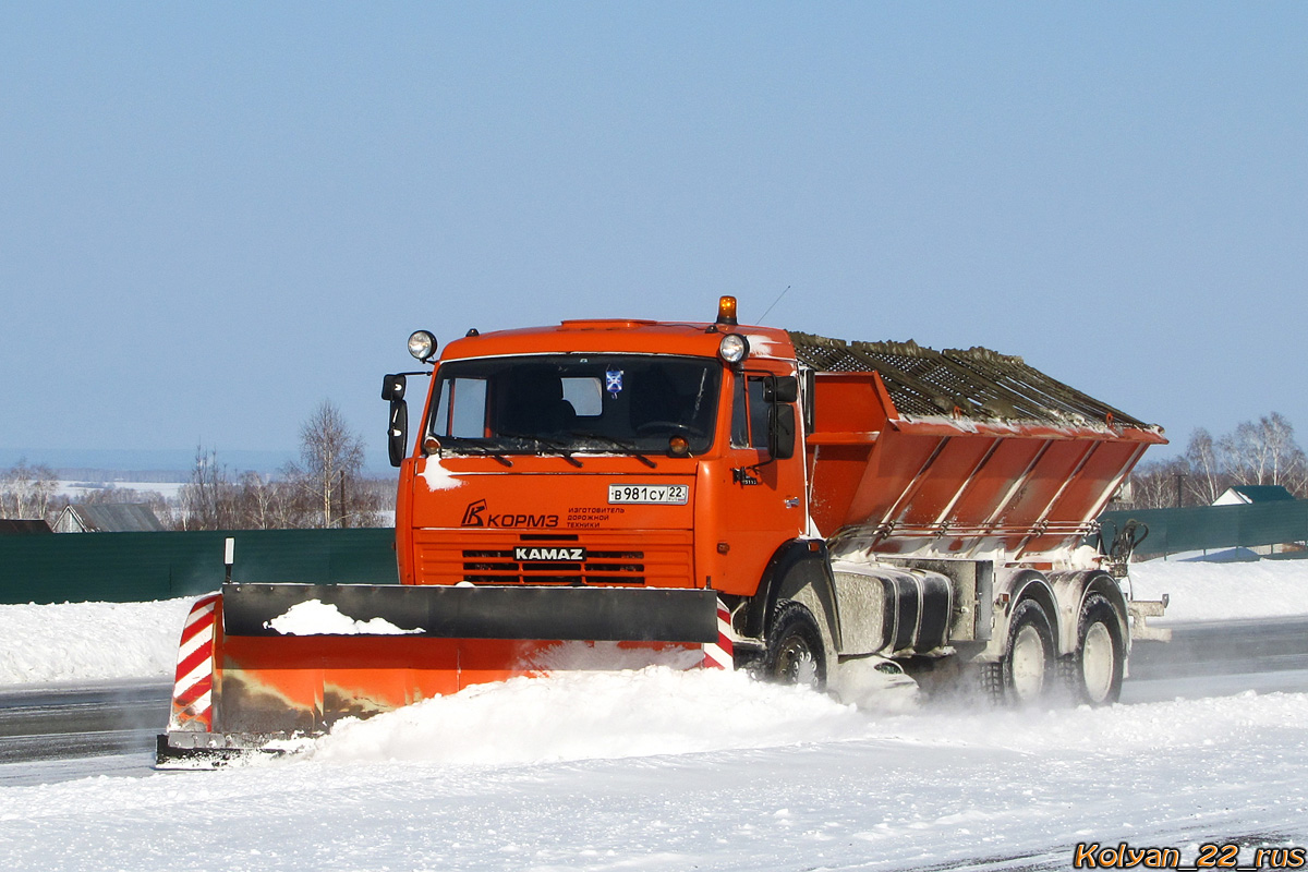 Алтайский край, № В 981 СУ 22 — КамАЗ-65115-62