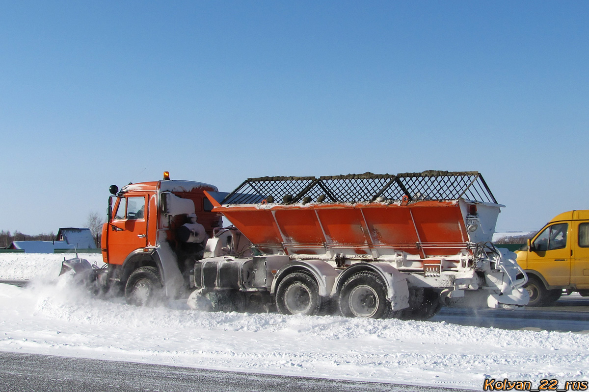 Алтайский край, № В 981 СУ 22 — КамАЗ-65115-62