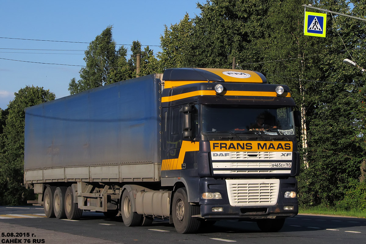 Ростовская область, № В 465 ЕУ 161 — DAF XF95 FT