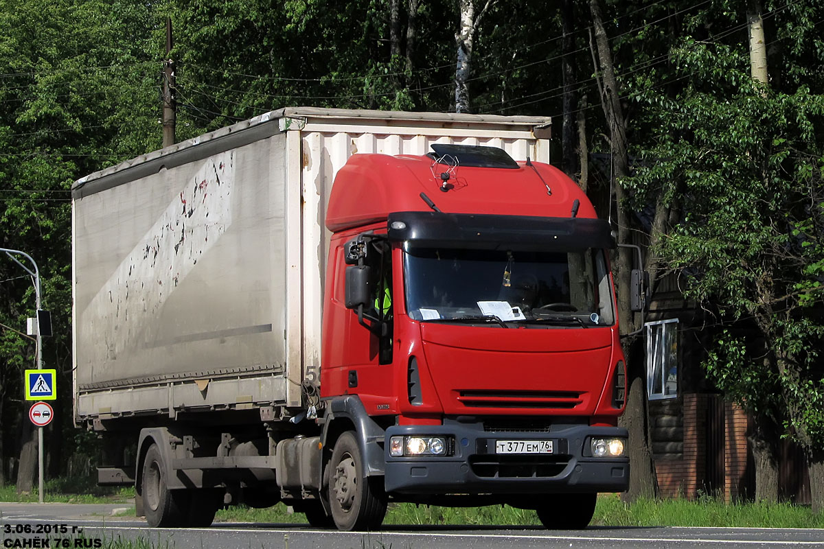 Ярославская область, № Т 377 ЕМ 76 — IVECO EuroCargo ('2002)