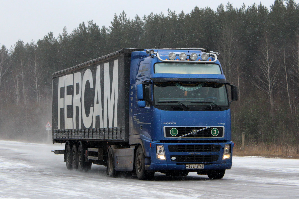 Нижегородская область, № К 638 АВ 152 — Volvo ('2002) FH-Series