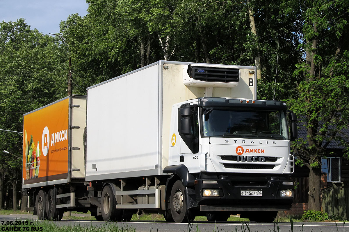 Московская область, № М 315 СВ 190 — IVECO Stralis ('2007) 400