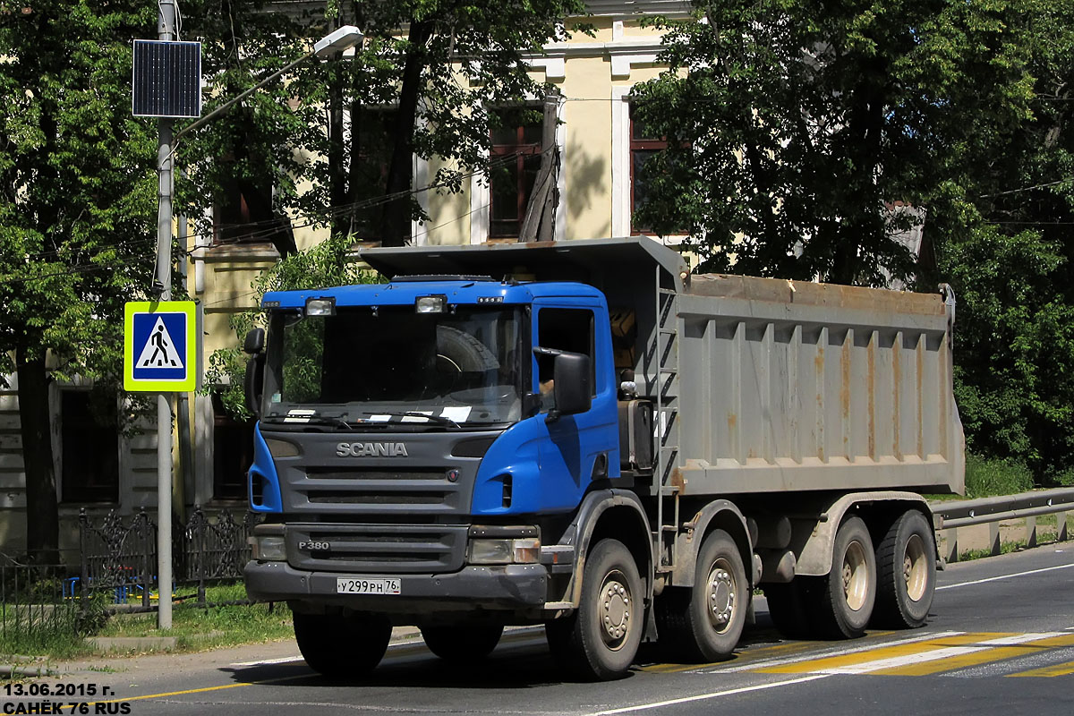 Ярославская область, № У 299 РН 76 — Scania ('2004) P380