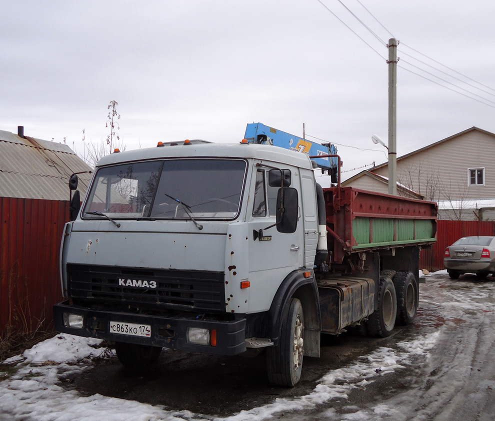 Челябинская область, № С 863 КО 174 — КамАЗ-5320