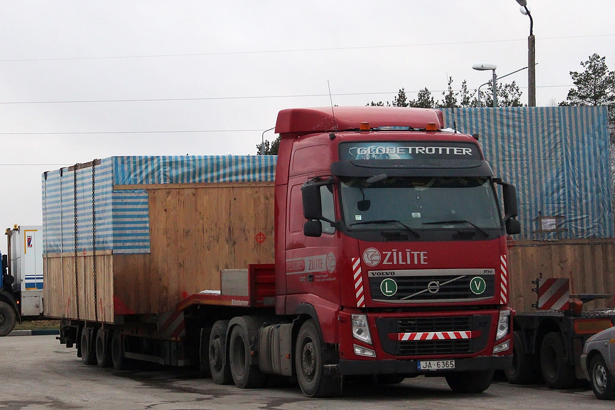 Латвия, № JA-6365 — Volvo ('2008) FH.460