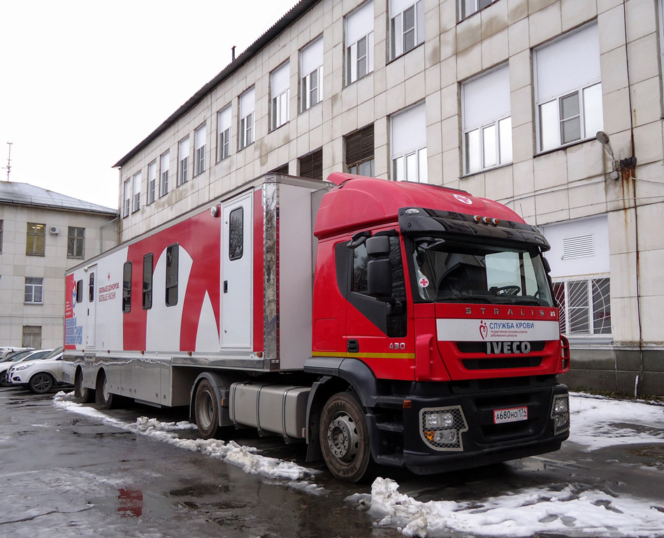 Челябинская область, № А 680 НО 174 — IVECO-AMT Stralis ('2007)