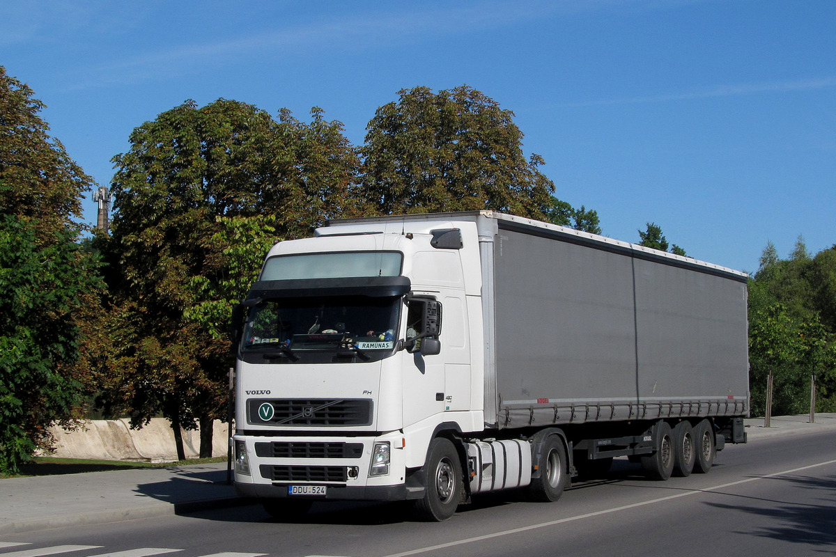 Литва, № DDU 524 — Volvo ('2002) FH12.480