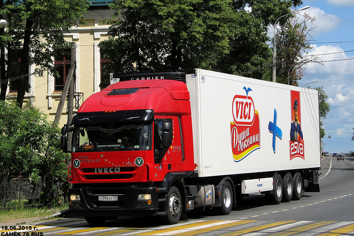 Калининградская область, № О 390 ХУ 39 — IVECO Stralis ('2007) 430