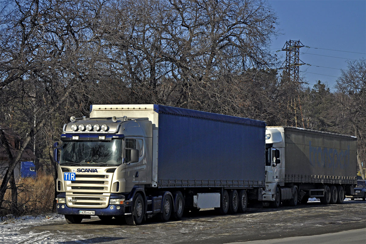 Восточно-Казахстанская область, № 635 HSA 16 — Scania ('2004) R480