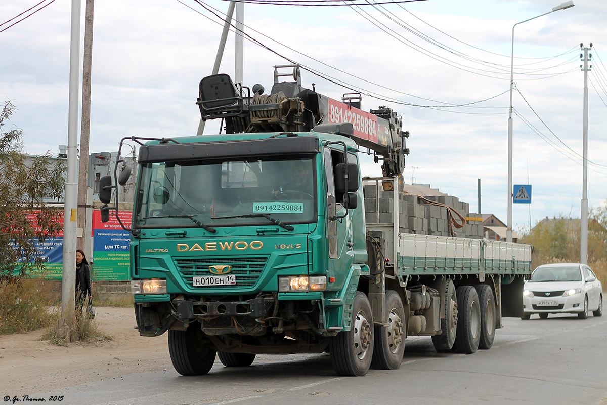 Саха (Якутия), № Н 010 ЕН 14 — Daewoo Novus