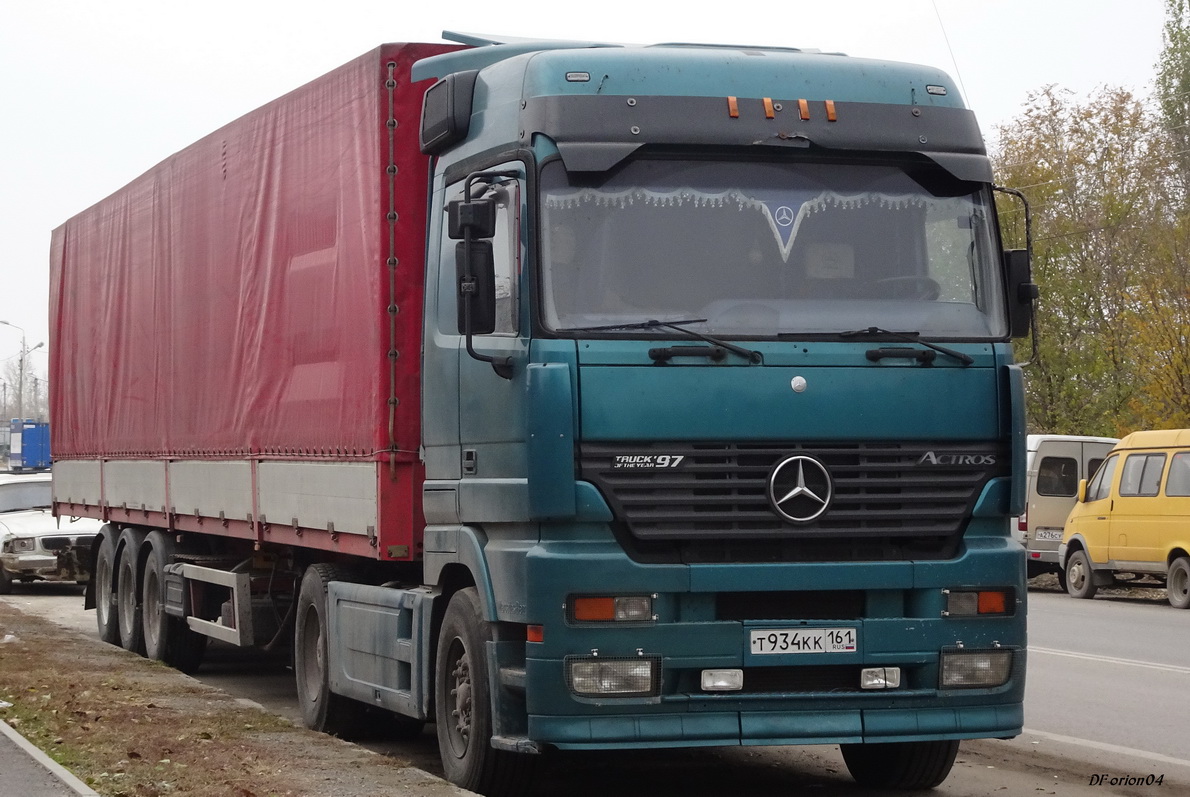 Ростовская область, № Т 934 КК 161 — Mercedes-Benz Actros ('1997) 1843