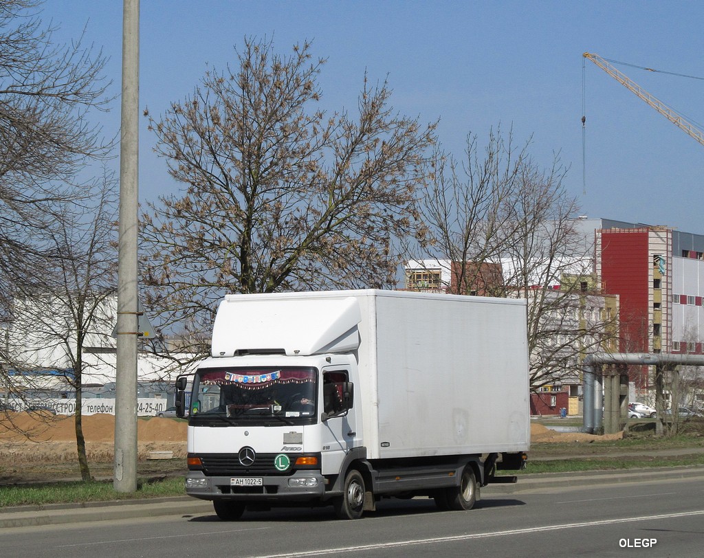 Минская область, № АН 1022-5 — Mercedes-Benz Atego 815