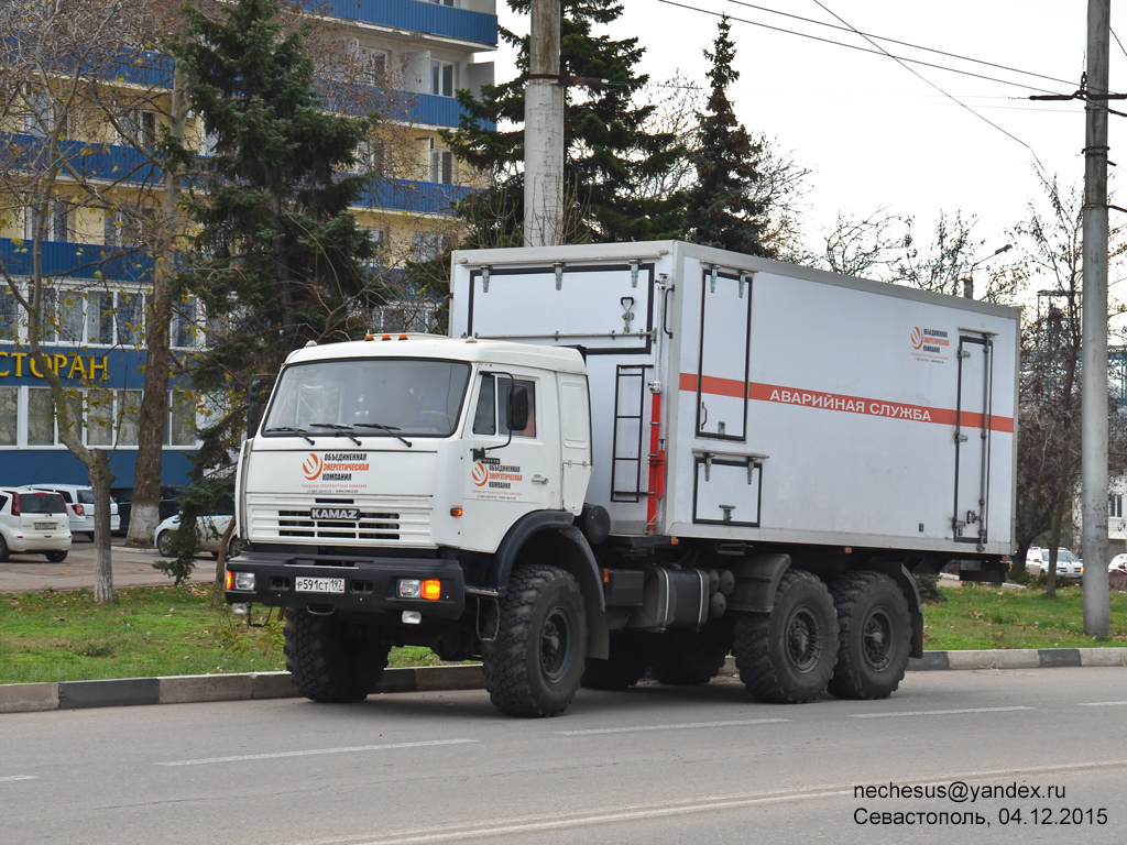 Москва, № Р 591 СТ 197 — КамАЗ-43118-10 [43118K]