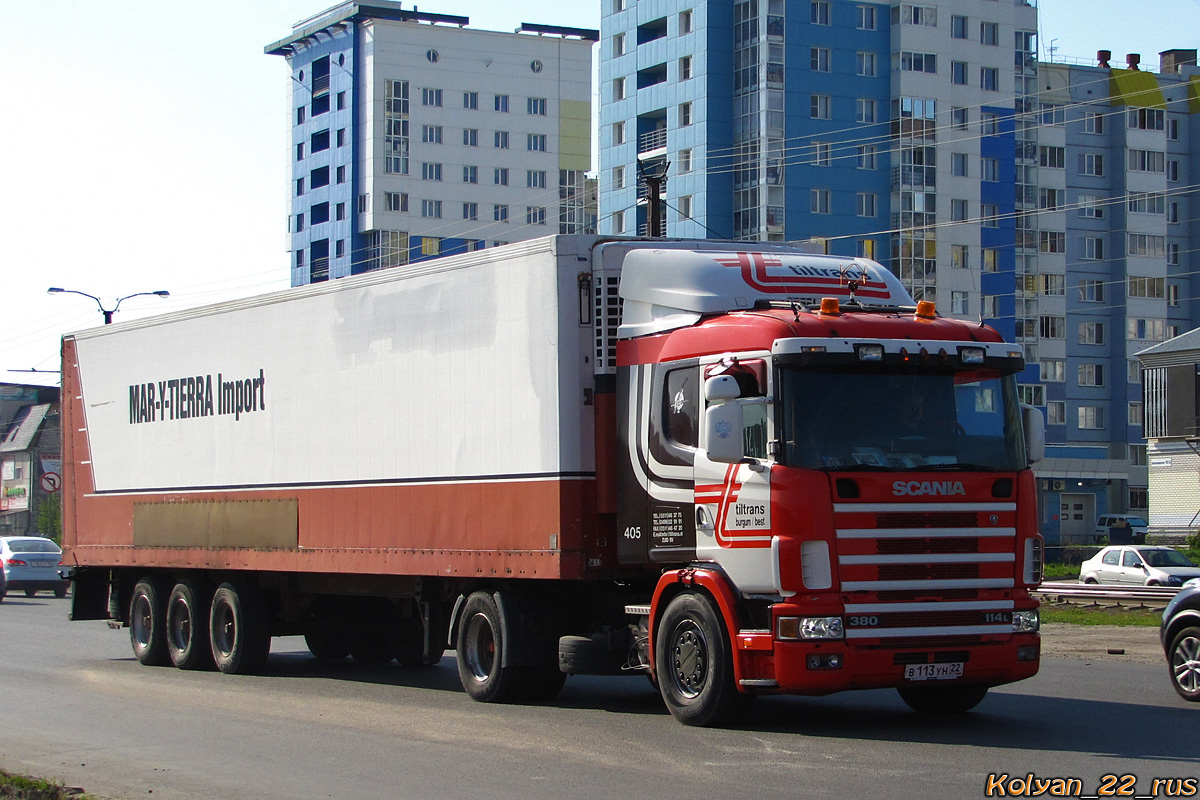 Алтайский край, № В 113 УН 22 — Scania ('1996) R114L