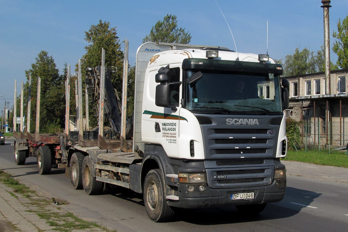 Литва, № DFU 046 — Scania ('2004) R480