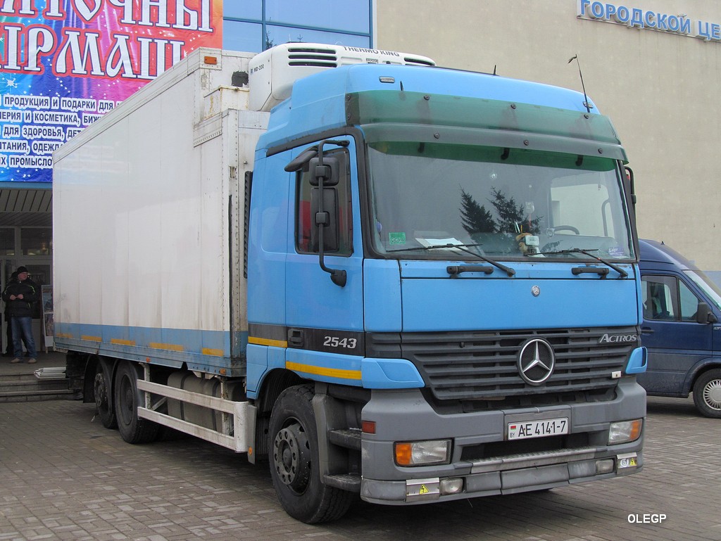 Минск, № АЕ 4141-7 — Mercedes-Benz Actros ('1997) 2543