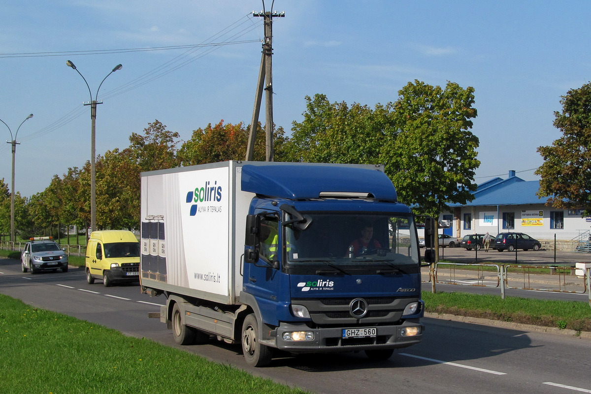 Литва, № GHZ 560 — Mercedes-Benz Atego 918