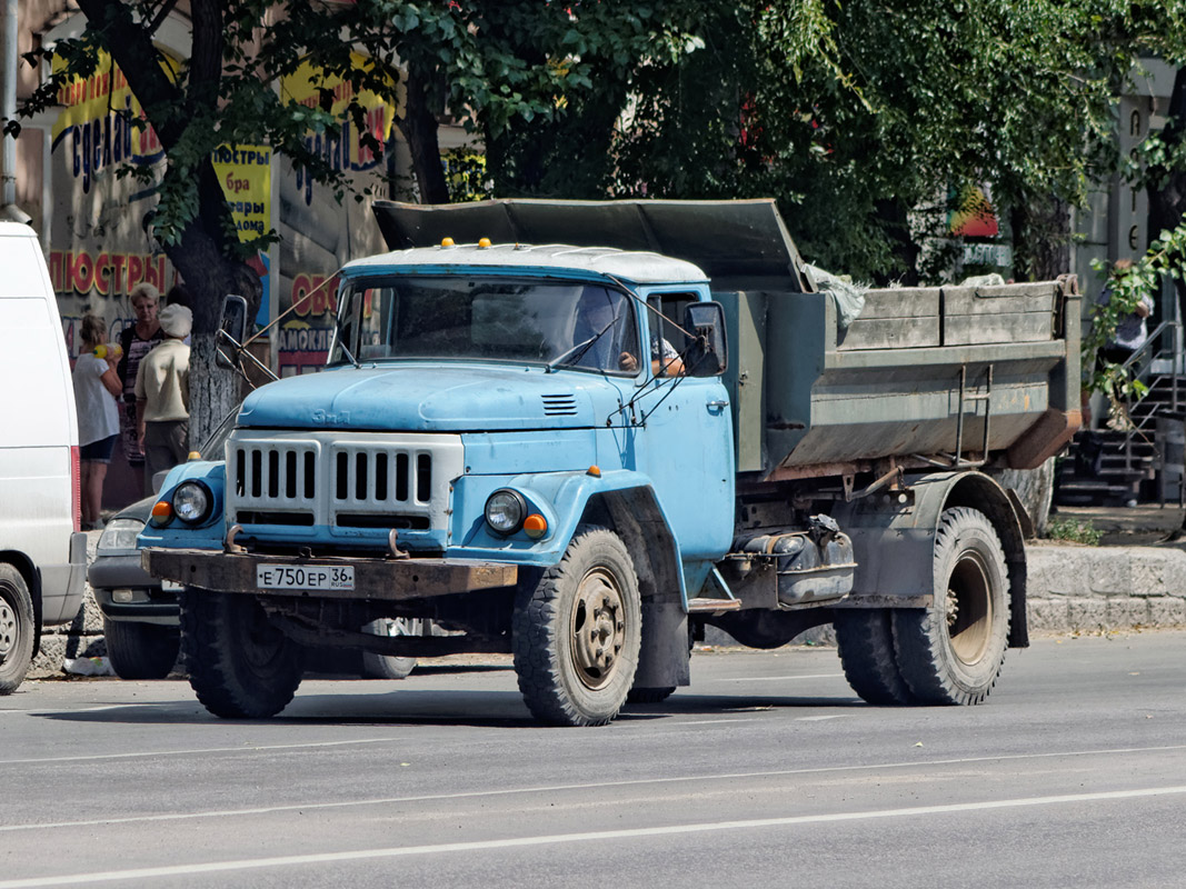 Воронежская область, № Е 750 ЕР 36 — ЗИЛ-495710