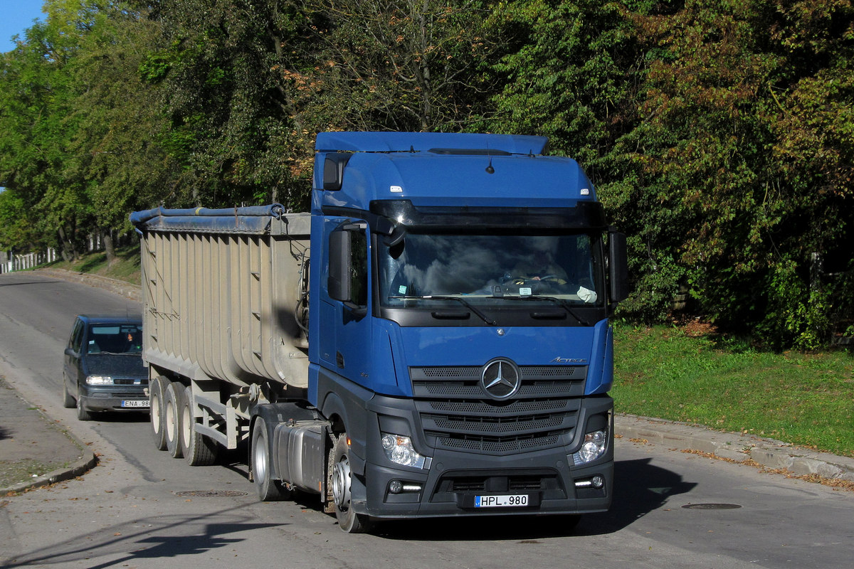 Литва, № HPL 980 — Mercedes-Benz Actros ('2011)