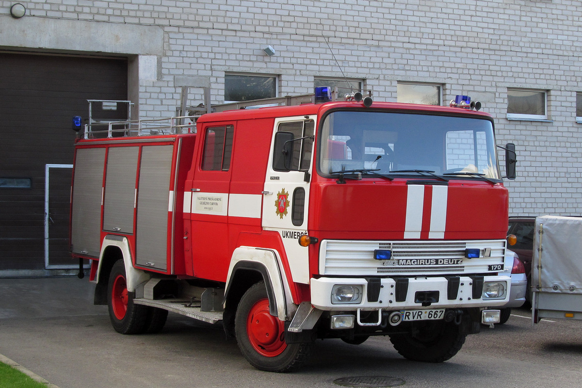 Литва, № RVR 667 — Magirus-Deutz (общая модель)