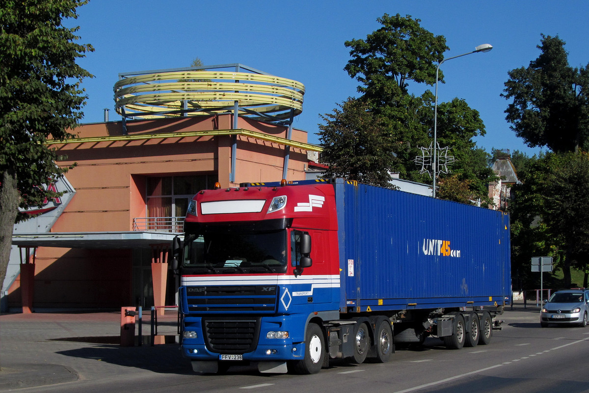 Литва, № FFV 238 — DAF XF105 FTG