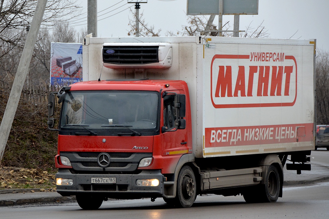 Ростовская область, № Т 667 СХ 161 — Mercedes-Benz Atego 1224 [Z9M]