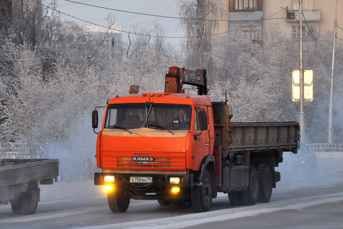 Саха (Якутия), № А 700 ВН 14 — КамАЗ-53212