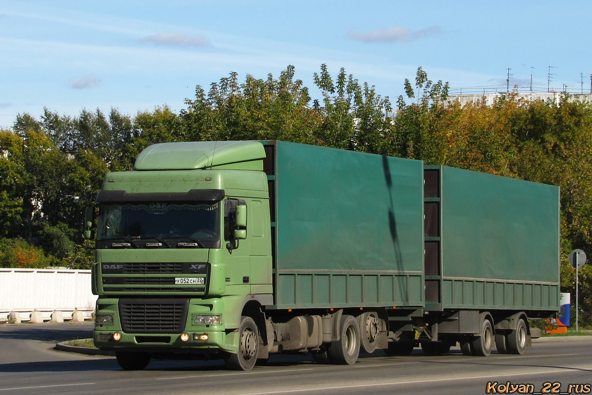 Алтайский край, № У 052 СН 22 — DAF XF95 FAR