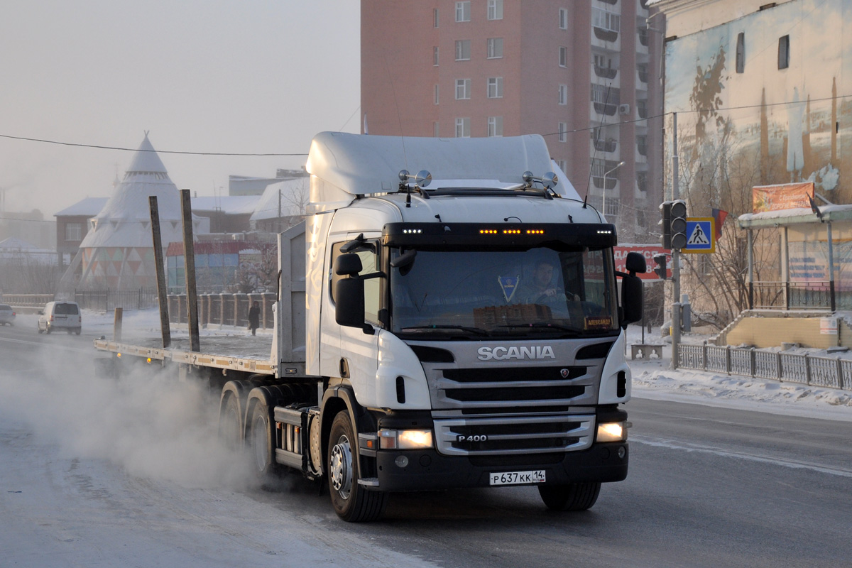 Саха (Якутия), № Р 637 КК 14 — Scania ('2011) P400