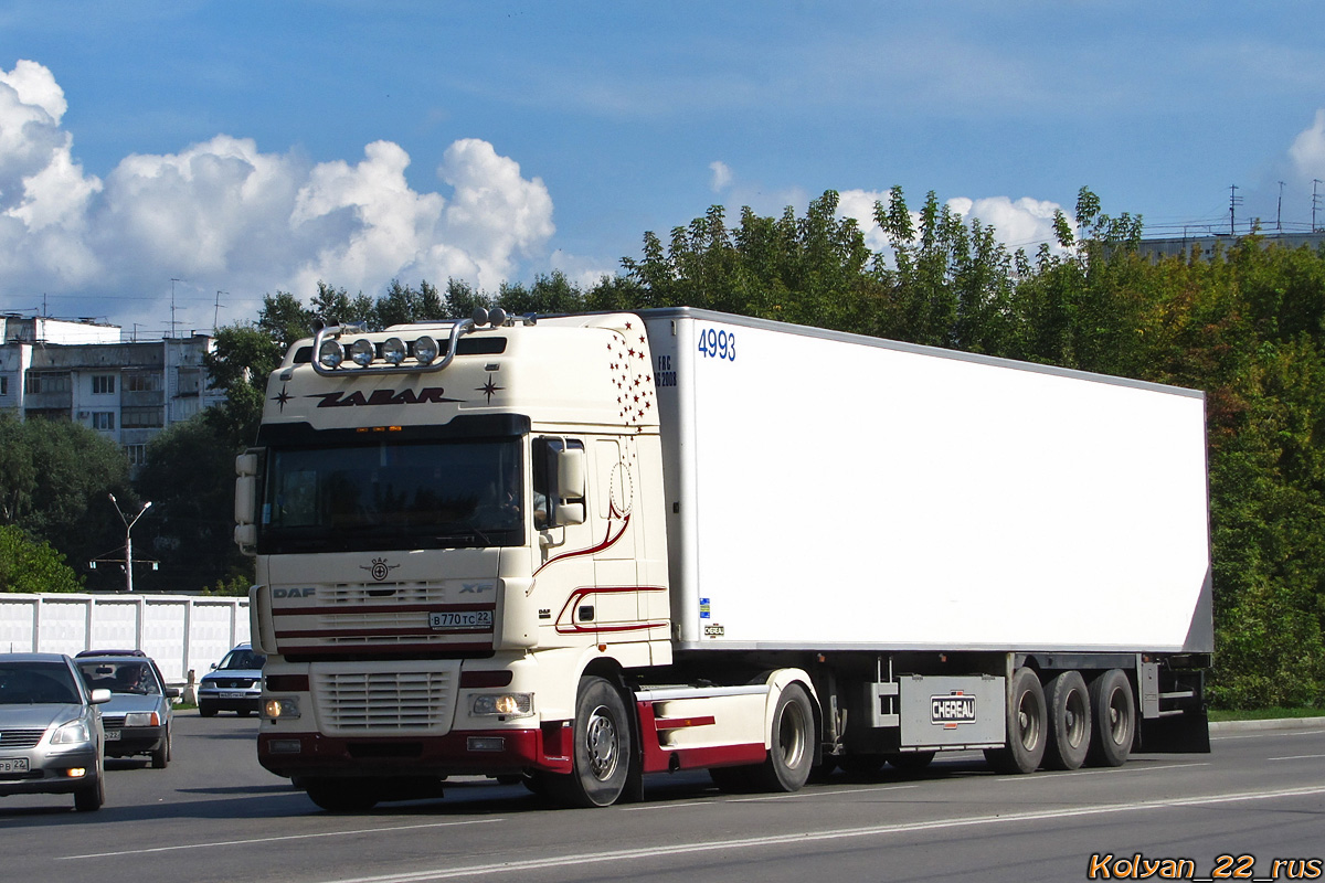 Алтайский край, № В 770 ТС 22 — DAF XF95 FT