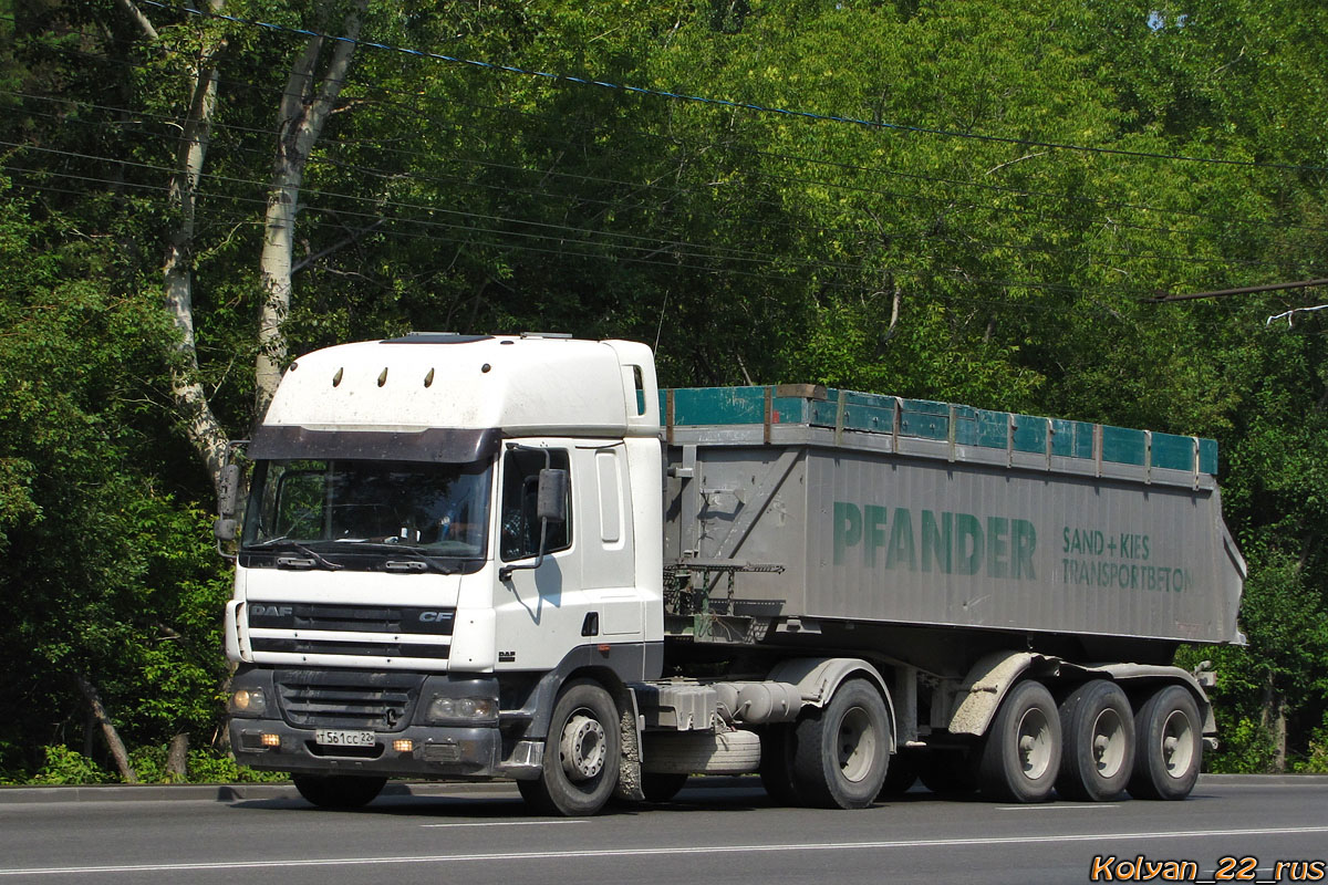 Алтайский край, № Т 561 СС 22 — DAF CF85 FT