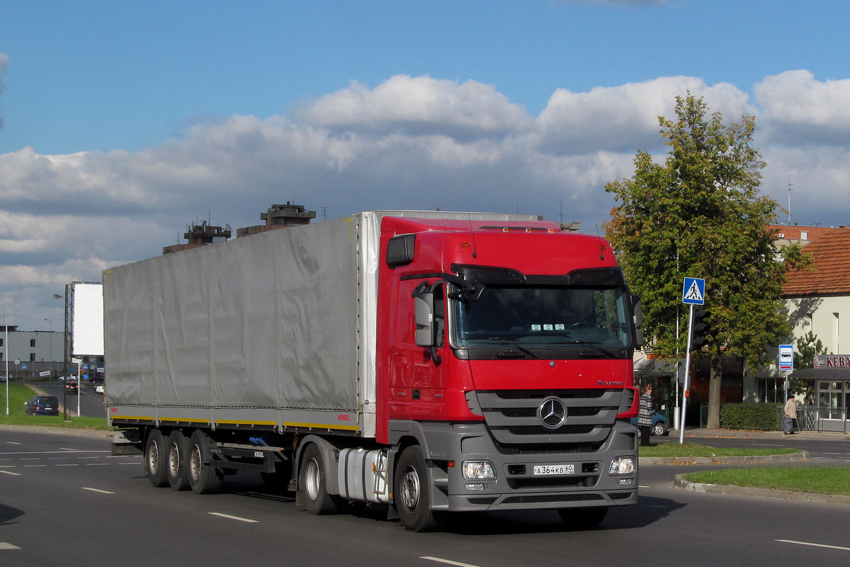 Псковская область, № А 364 КВ 60 — Mercedes-Benz Actros ('2009) 1841