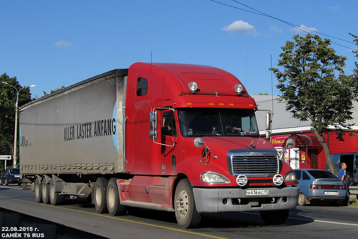 Коми, № Н 416 ВС 11 — Freightliner Columbia