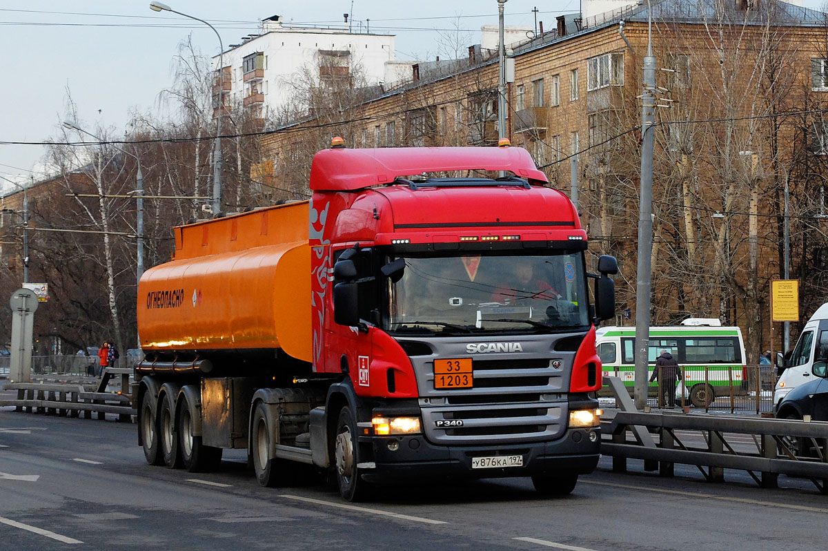 Москва, № У 876 КА 197 — Scania ('2004) P340