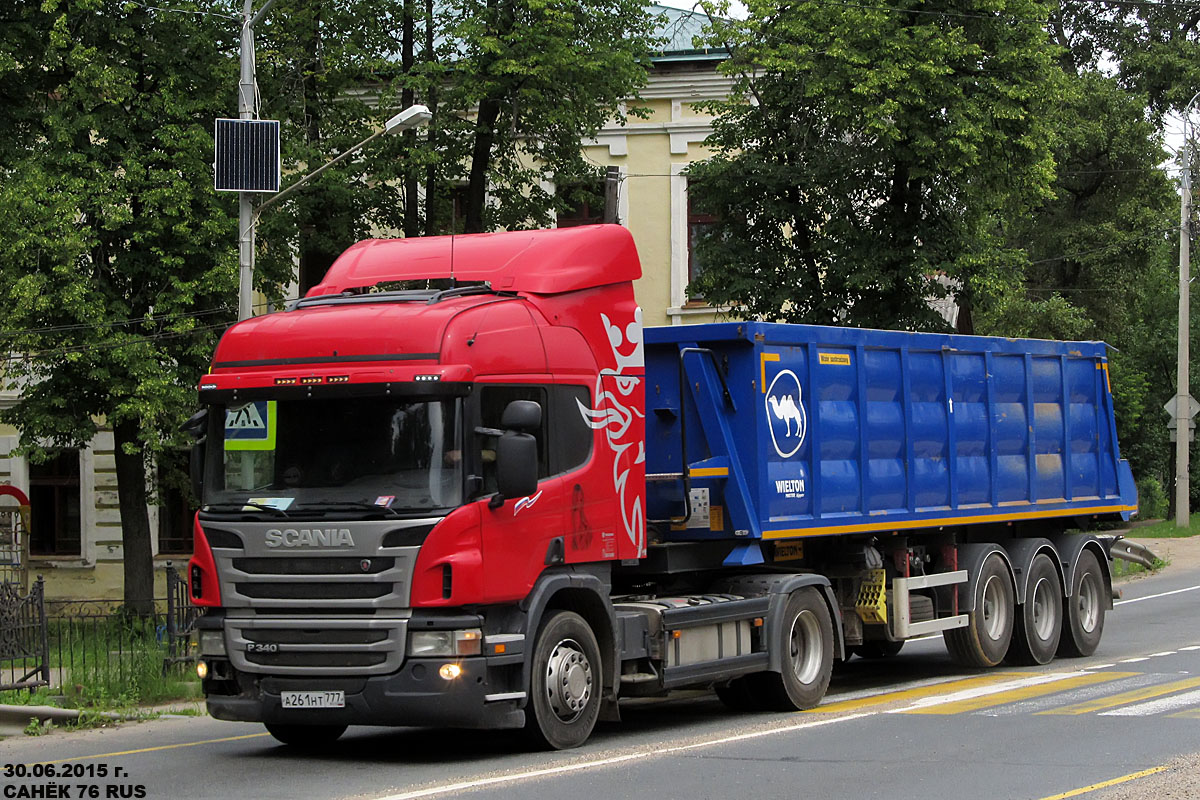 Москва, № А 261 НТ 777 — Scania ('2011) P340