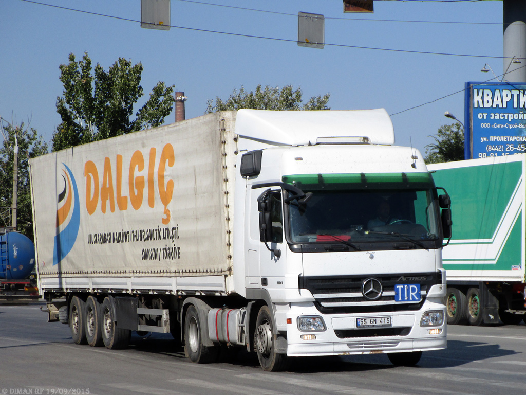 Турция, № 55 GN 415 — Mercedes-Benz Actros ('2003) 1841