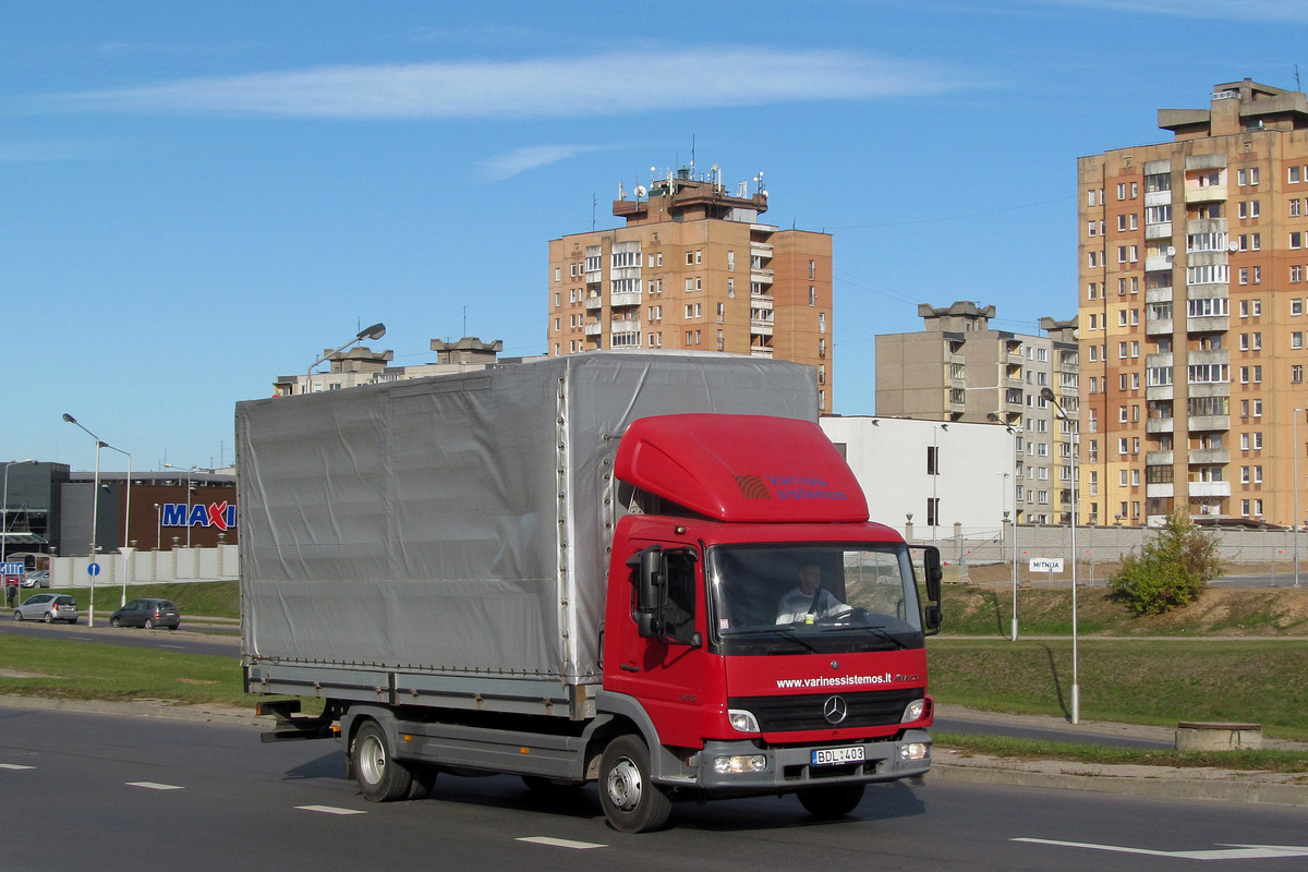 Литва, № BDL 403 — Mercedes-Benz Atego 915