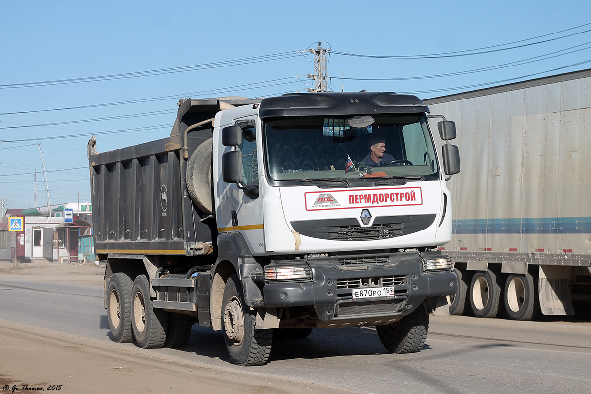 Пермский край, № Е 870 РО 159 — Renault Kerax [X9P]