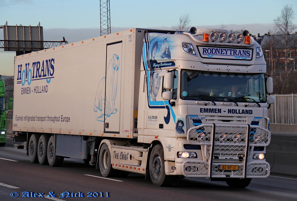 Нидерланды, № BZ-BF-31 — DAF XF105 FT