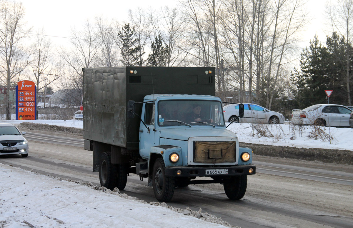 Красноярский край, № В 665 АХ 24 — ГАЗ-33072