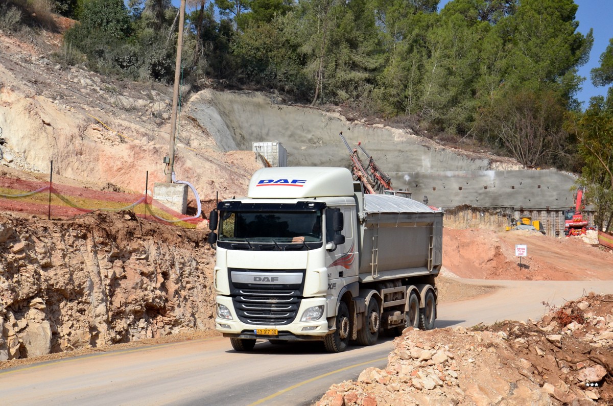 Израиль, № 43-917-30 — DAF XF Euro6 FAD