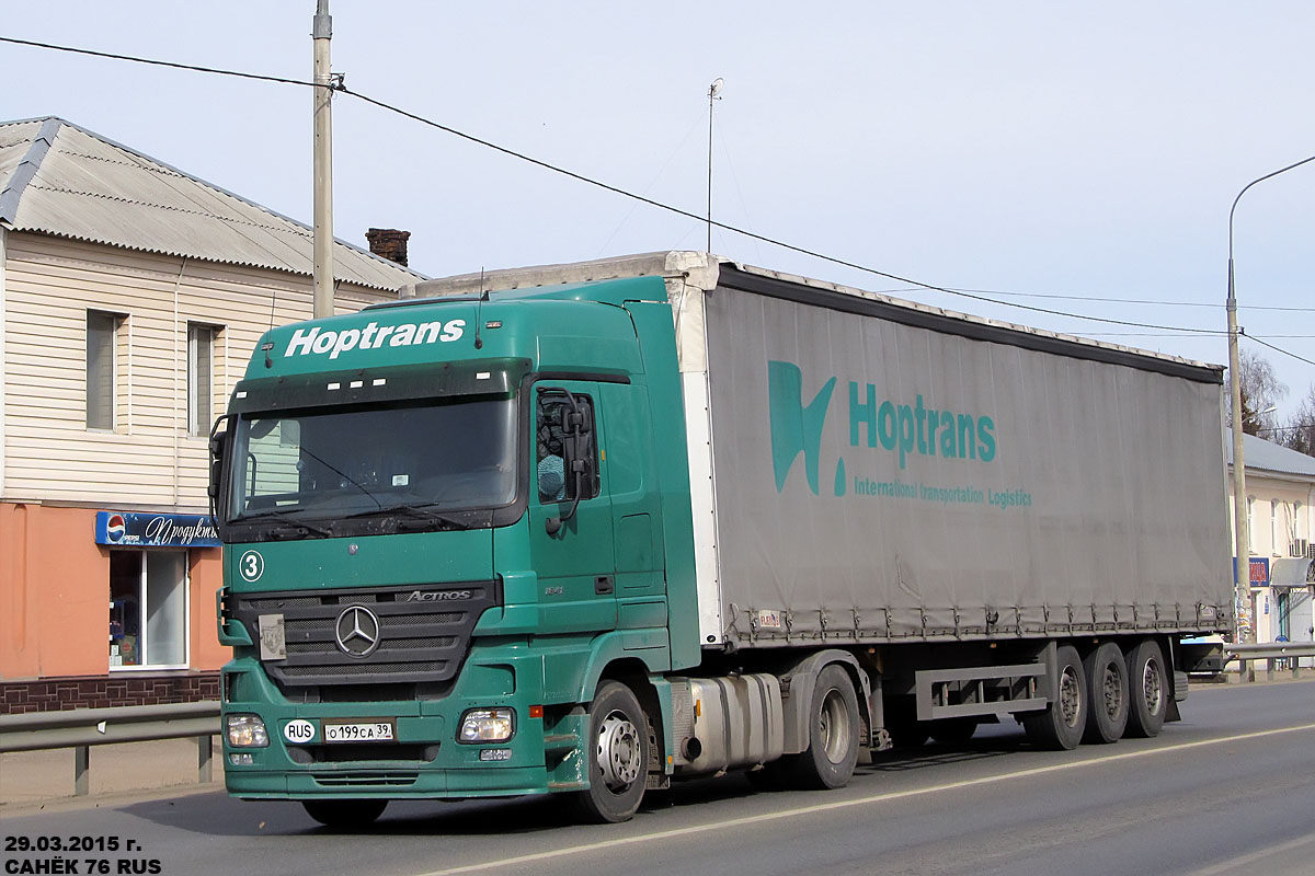 Калининградская область, № О 199 СА 39 — Mercedes-Benz Actros ('2003)