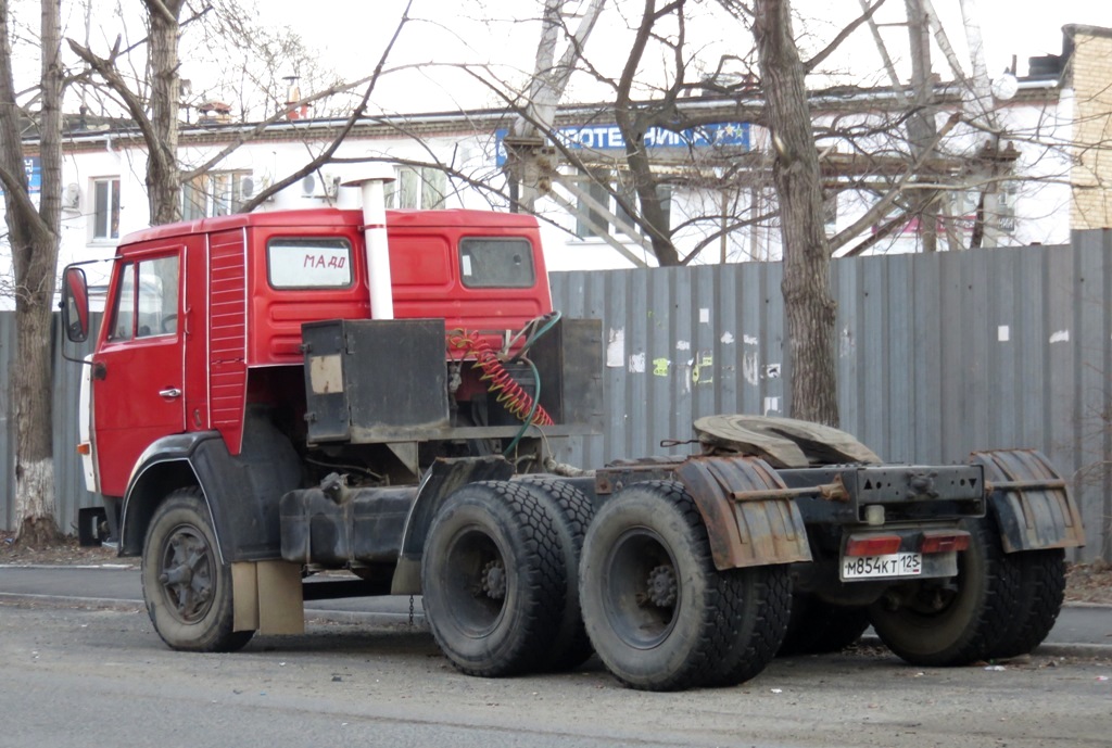 Приморский край, № М 854 КТ 125 — КамАЗ-5410