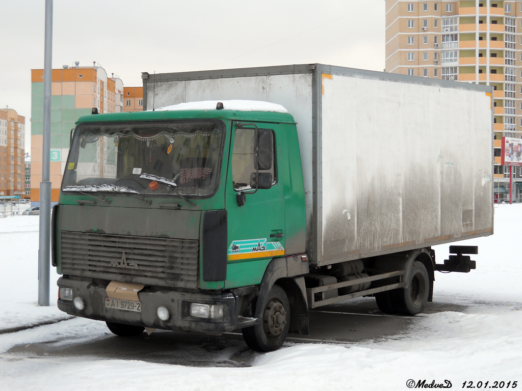 Витебская область, № АІ 9729-2 — МАЗ-4371 (общая модель)