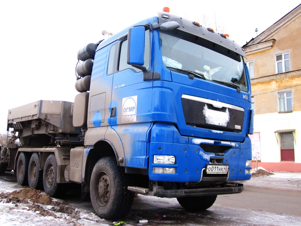 Кировская область, № О 011 НХ 43 — MAN TGX ('2007) 41.680