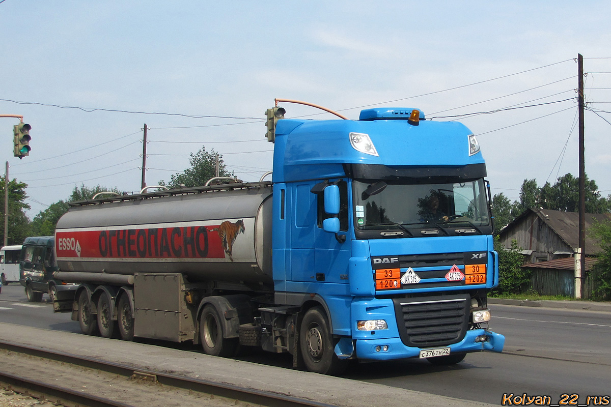 Алтайский край, № С 376 ТН 22 — DAF XF105 FT